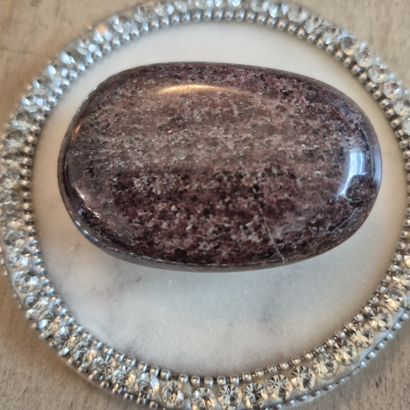 Natural Llanite Jasper Que Serra Palm Stone #8 New - Picture 3 of 6